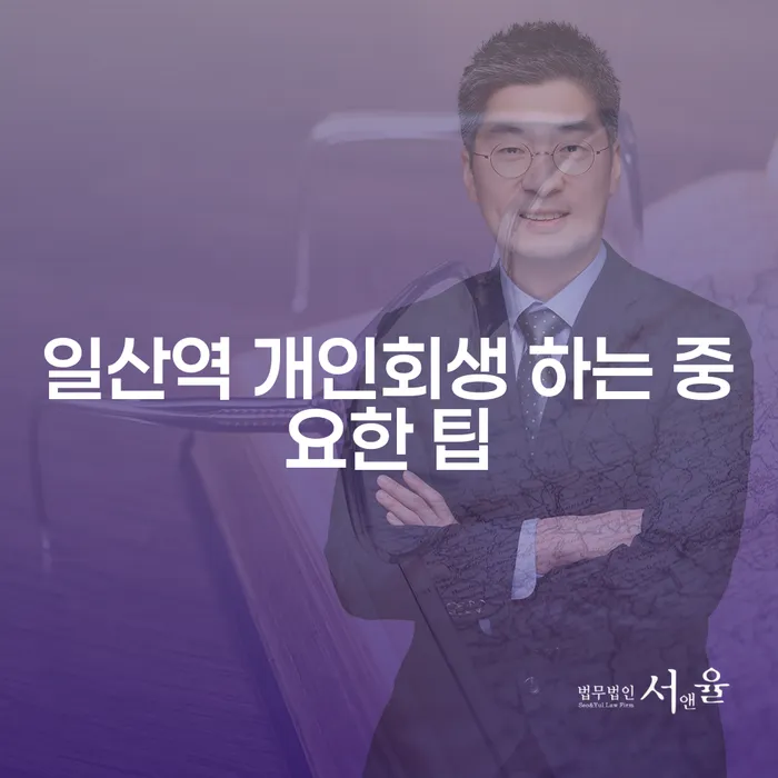 일산역 개인회생 하는 중요한 팁