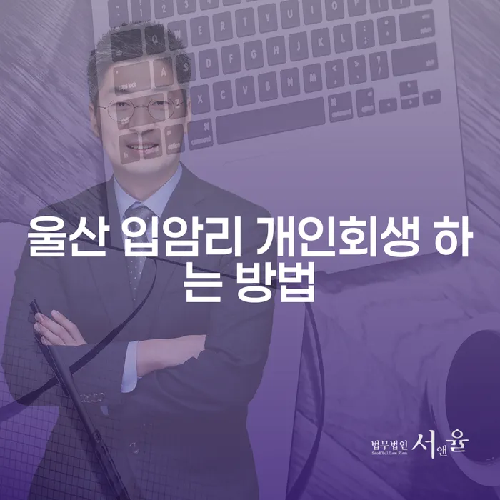 울산 입암리 개인회생, 어떻게 해야 할까요?